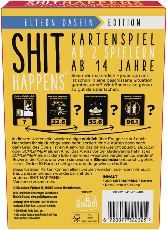 Shit Happens Eltern Dasein Edition