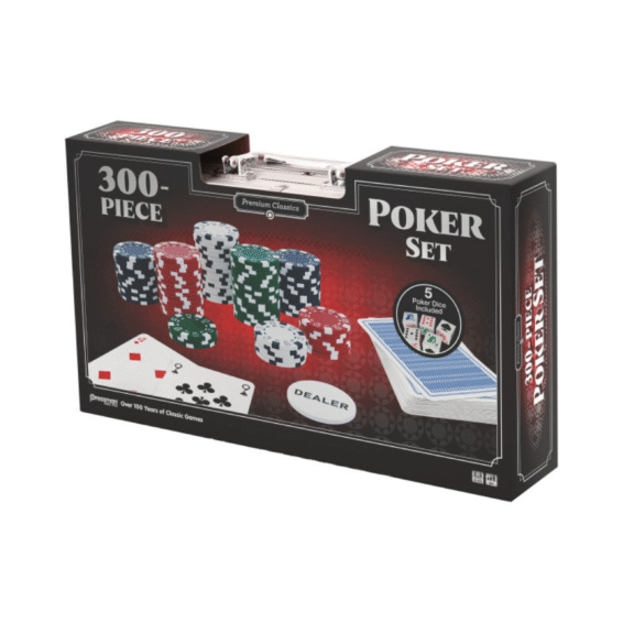 Classics 300pc Poker Chip Set in Aluminiumkoffer
