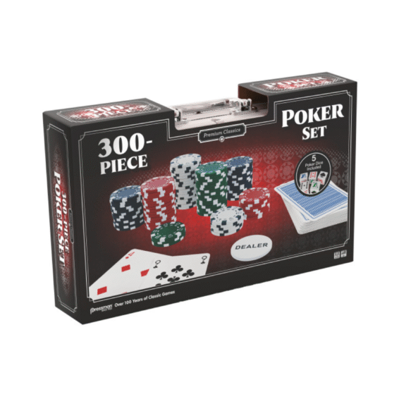 Classics 300pc Poker Chip Set in Aluminiumkoffer