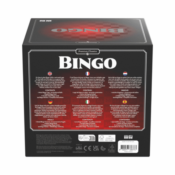 Classics Bingo mit Bingotrommel