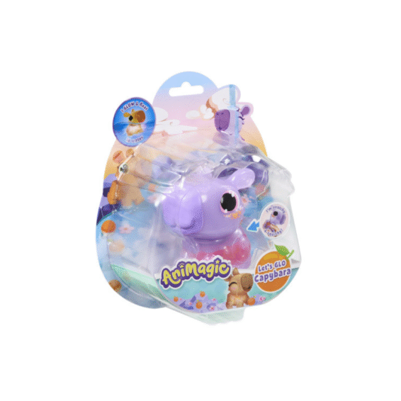 Let's Glo Capybara Purple