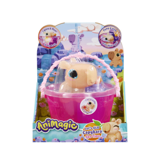 Let's Glo Capybara Spa Time