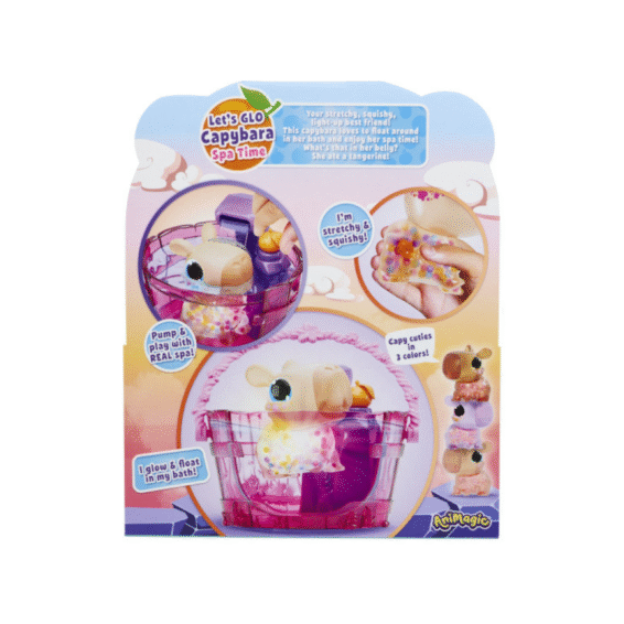 Let's Glo Capybara Spa Time