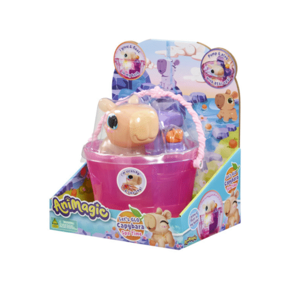 Let's Glo Capybara Spa Time