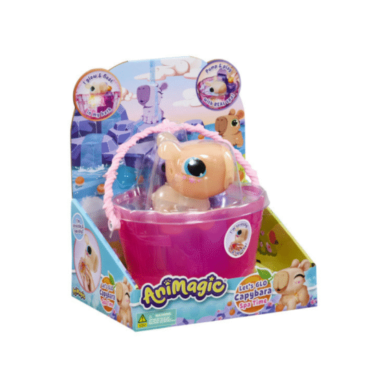 Let's Glo Capybara Spa Time